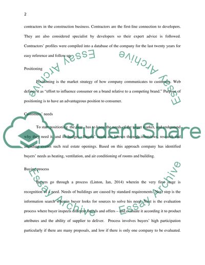 Marketing Aspects Audits of S.B. Cottone