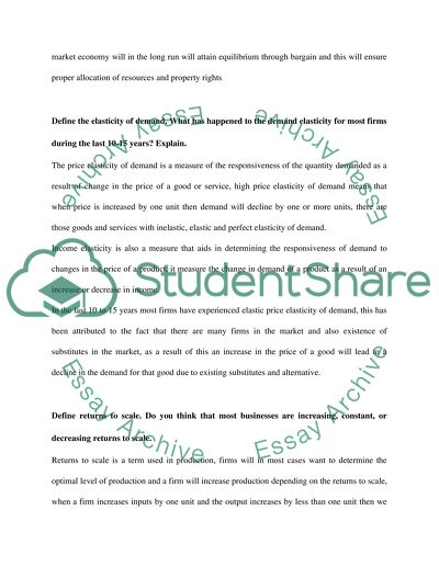 The Differences between Markets and Central Planning