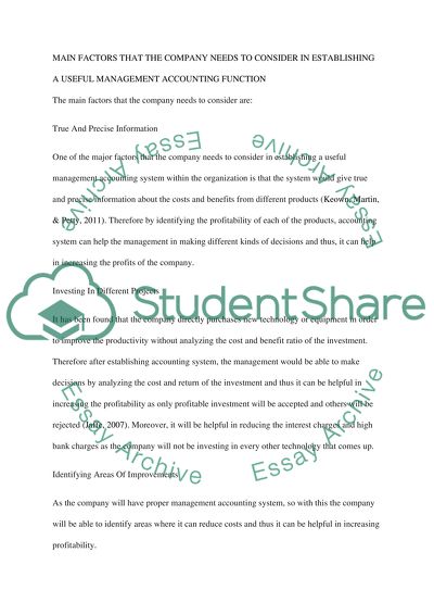 Strategic Management Accounting of Electronic Boards