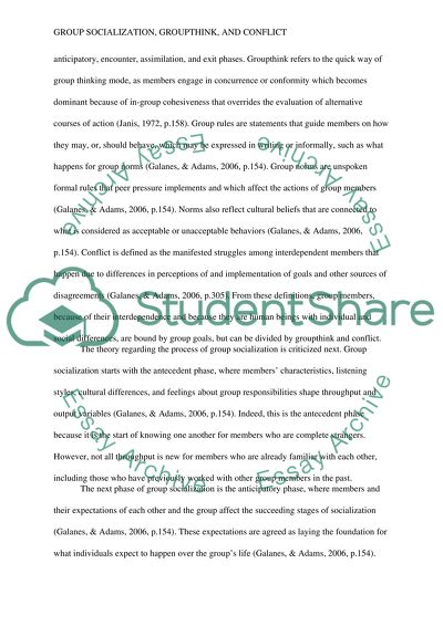 The Effectiveness of Small Groups