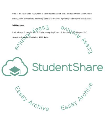 Financial Statement Analysis