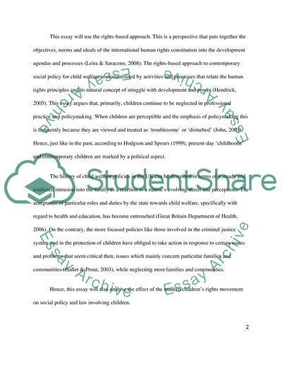 The Politics of Social Policy