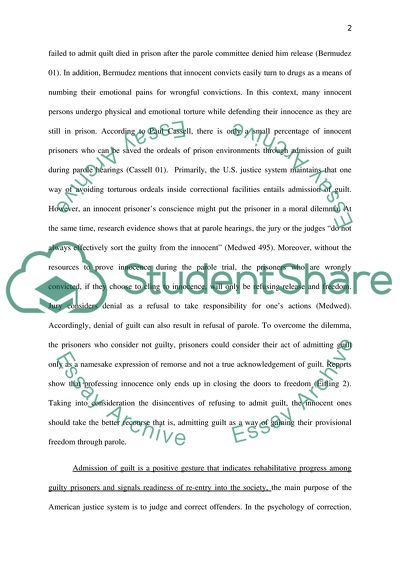 Parole Release in the United States