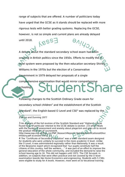 The Development Of The Gcse Essay Example Topics And Well Written Essays 3500 Words 1