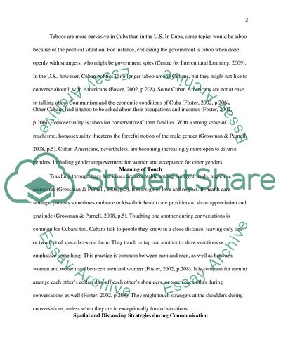 Cuban Ancestry: Effects on Individual Identity and Nursing Practice