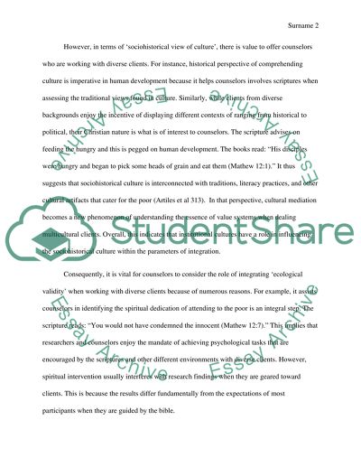 Beyond Research on Cultural Minorities A. Artiles