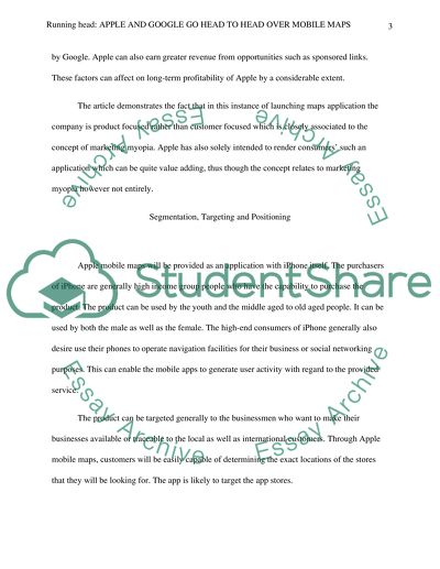 Apple and Google Go Head to Head Over Mobile Maps