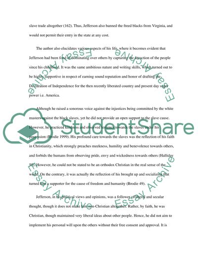 Jeffersons Notes on the Virginia State