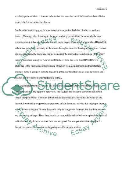 Thinking like sociologist