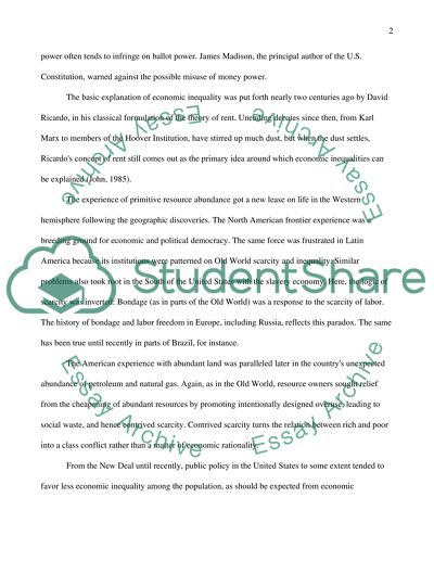 Types of income distribution picture