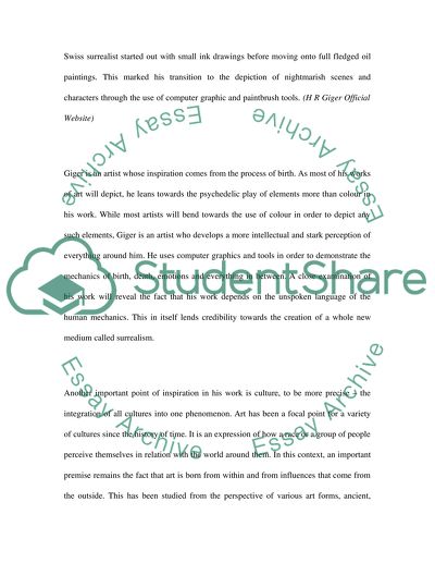 Zeitgeist of the Twentieth Century - H. R. Giger