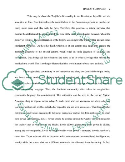 Junot Diazs The Brief Wonderous Life of Oscar Wao