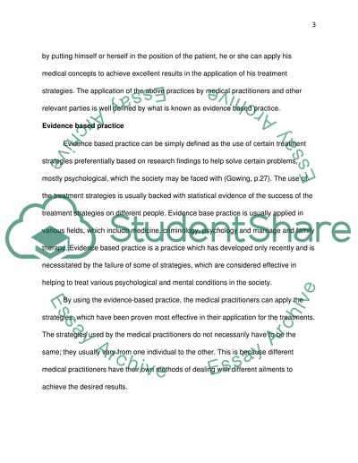 Evidence-Based Practice on Domestic Violence