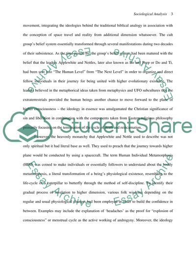 History of Heavens Gate Movement