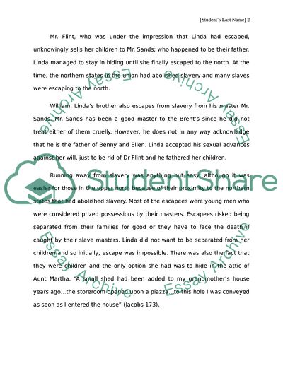 Incidents in the Life of a Slave Girl by Harriet Jacobs