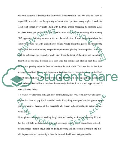 Challenges of a Community College Student