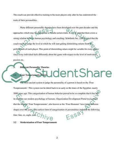 Coaching Different Types of Players