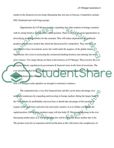 Financial Organization Analysis