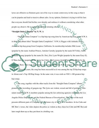 Hip hop culture essay