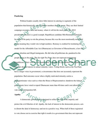 Compulsory Voting as a Solution to Low Voter Turnout