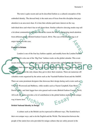 British National Identity in Design