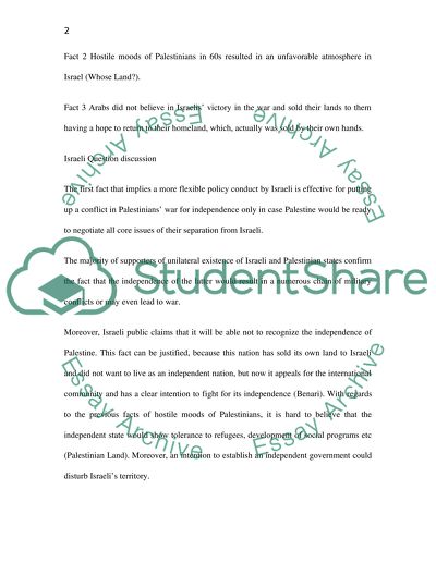 Israel and Philistine Debate