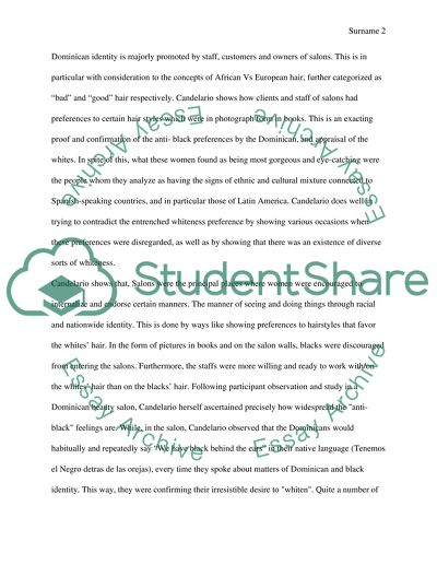 Black Behind the Ears by Candelario