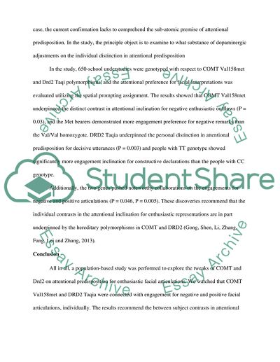 Genetic variations in COMT and DRD2