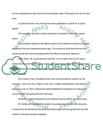 The Modern Economy with Obama