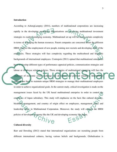 Management Styles and Leadership Styles in Multinational Corporation