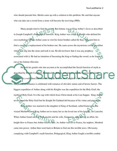 Arthurian legend characters image