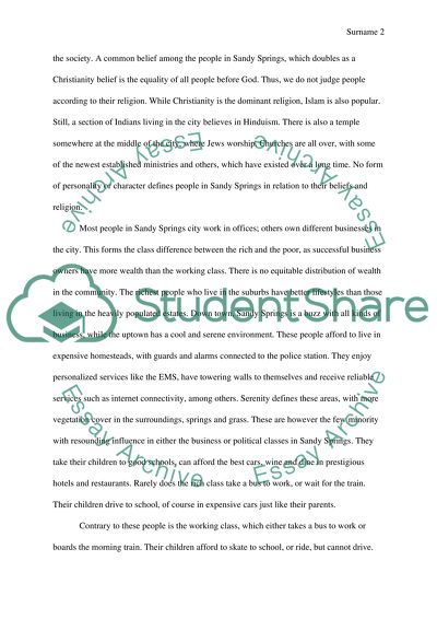 Sandy Springs Community