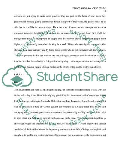 Ethical Issues of Companies