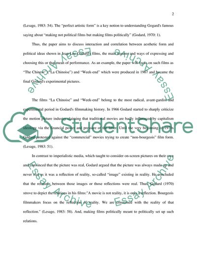 The Films by Jean-Luc Godard