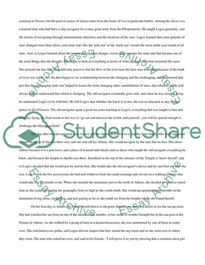 On the Mythological Origins of Logos