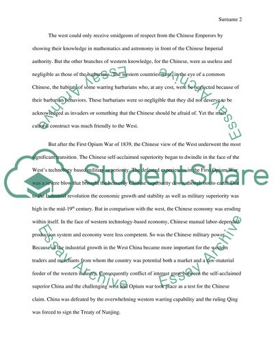 Non-European View of world history