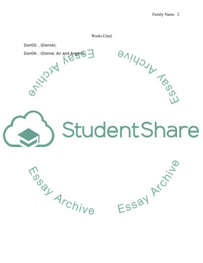 Poetry of John Donne