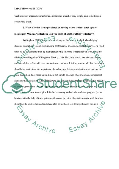 CH8 disscussion questions