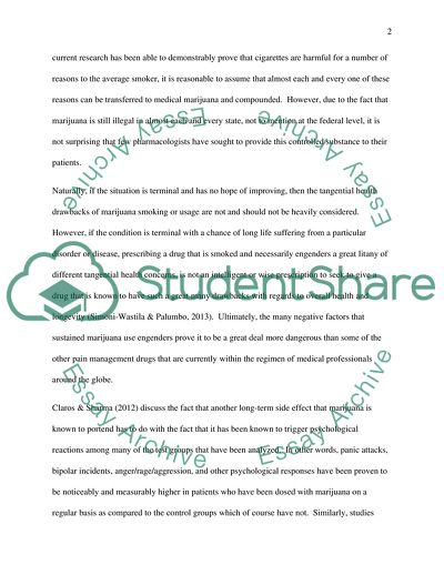 Health Effects of Cannabis on the Human Mind and Body