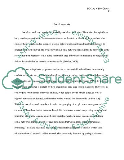 Undeniable Merits and Limitations of Social Networks