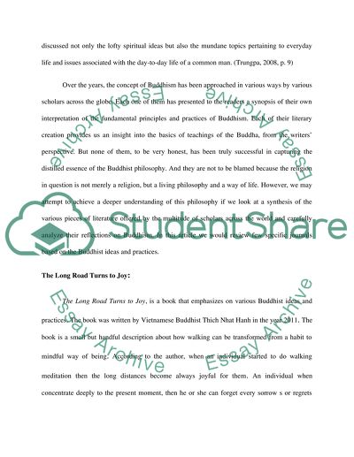 The Concept of Buddhism