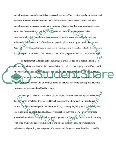 Population resource environment - need in 12 hours