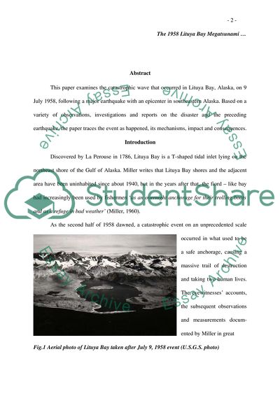 The 1958 Lituya Bay Megatsunami