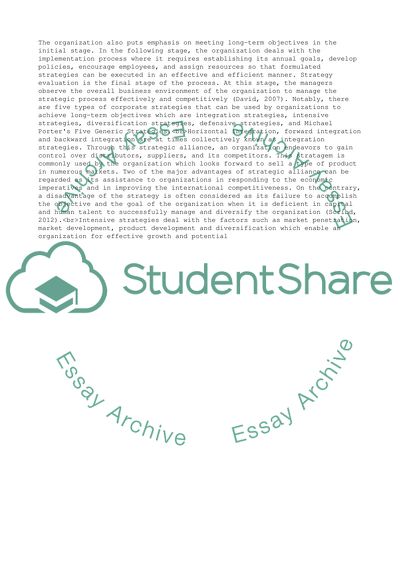 Organization Strategies and Structures