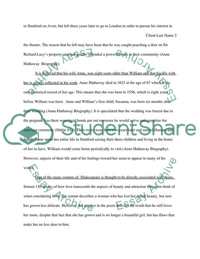 William Shakespeare: Poet, Dramatist, and Man