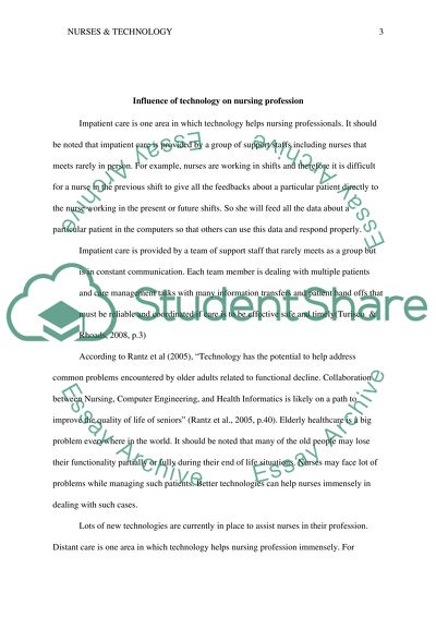 How Technology has Affected Nurses