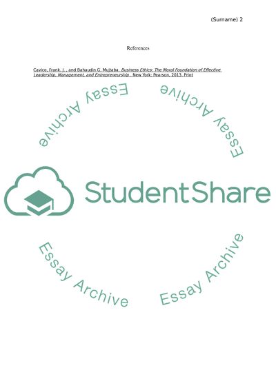 Business Ethics: Fatalism and Determinism