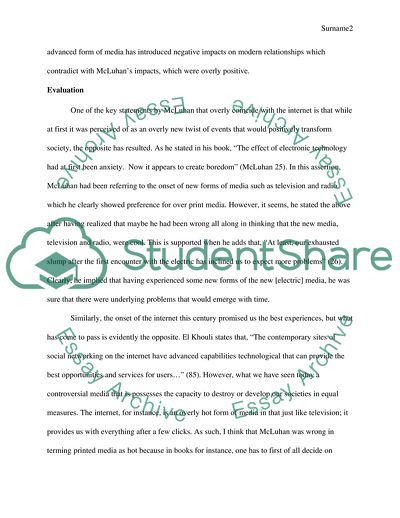 The Internet and Human Relationships