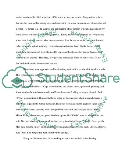 L.A. Confidential: Film vs.Novel