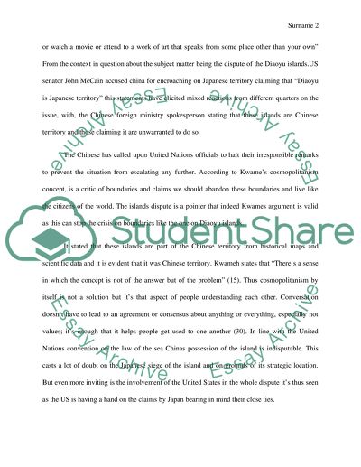 Conversation between countries